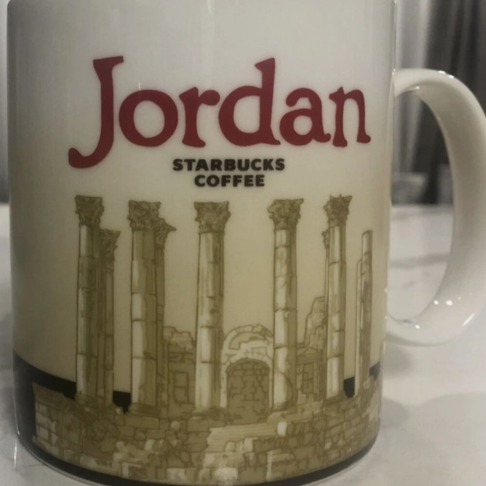 Starbucks Coffee Mug Cup Jordan Global Icon Series 16 oz NIB